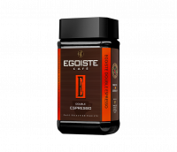 Кофе растворимый сублимированный EGOISTE Double Espresso, 100 г.